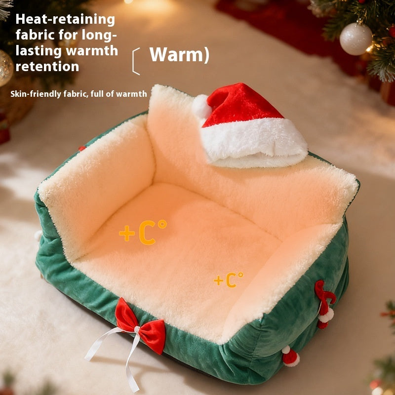 Cat Nest Winter Warm Removable Washable Plus-sized Four Seasons