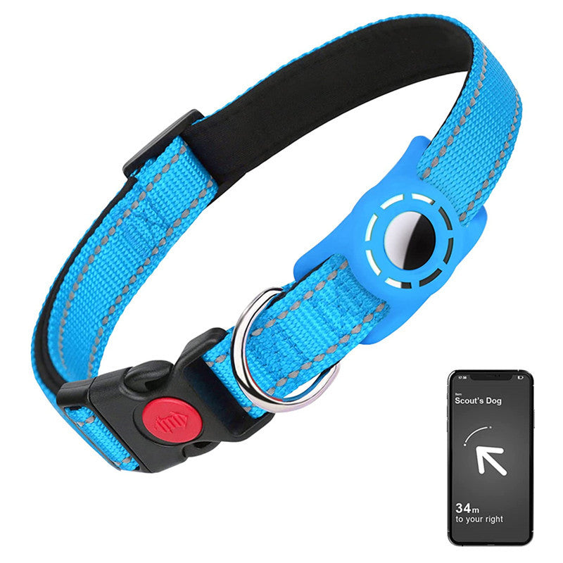 Tracker Protective Cover Diving Cloth Reflective Nylon Dog Collar