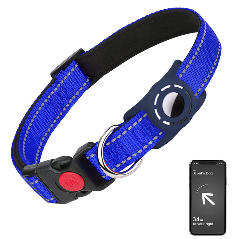 Tracker Protective Cover Diving Cloth Reflective Nylon Dog Collar