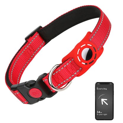 Tracker Protective Cover Diving Cloth Reflective Nylon Dog Collar