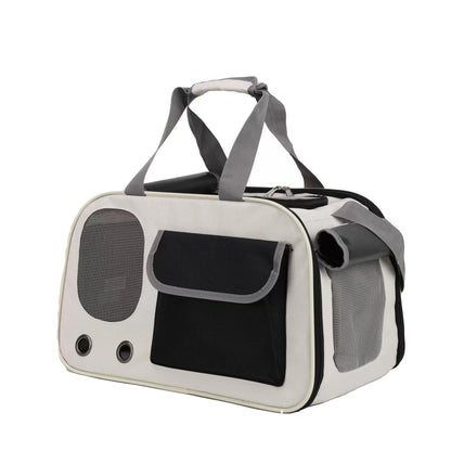 Portable And Lightweight Pet Travel Large Capacity Breathable Shoulder Backpack Cat Bag