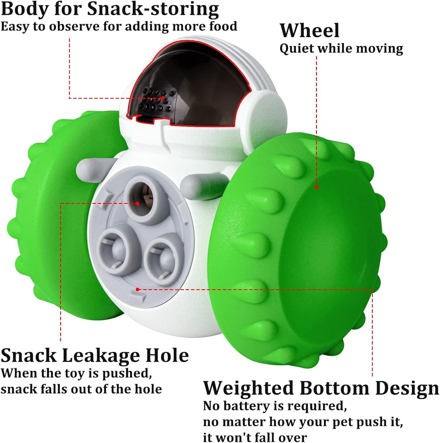 Cat And Dog Toys Slow Food Interactive Balance Car Multifunctional Fun Development Smart Pet Feeding Dog Toy Car Pets Products